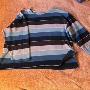 Thrifted Striped Long Sleeve Top/Sweater